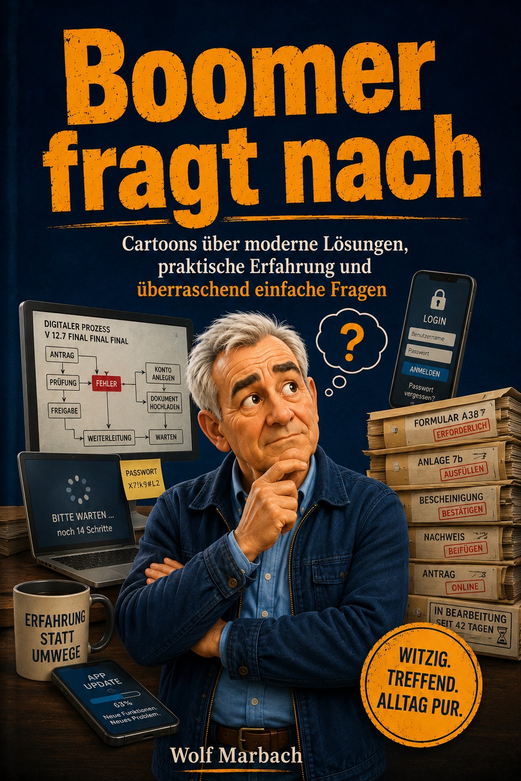 Buchcover Boomer fragt nach