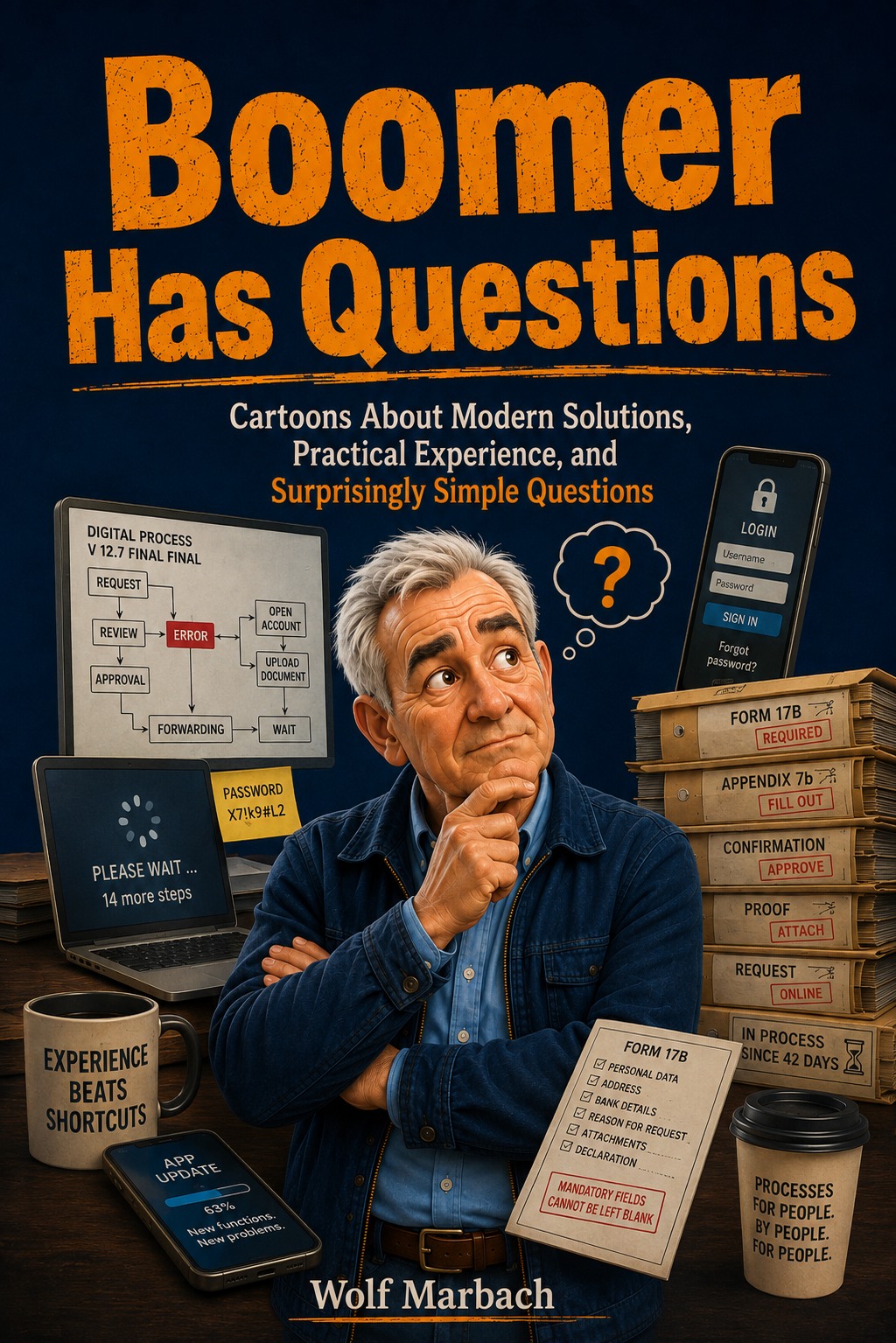 Cover of Boomer Has Questions by Wolf Marbach