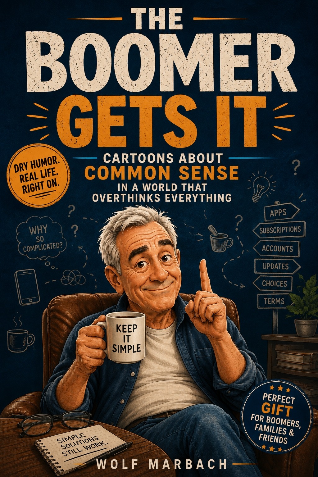 Cover of The Boomer Gets It by Wolf Marbach